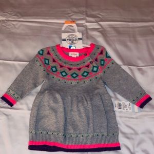 6/9 month knitted dress